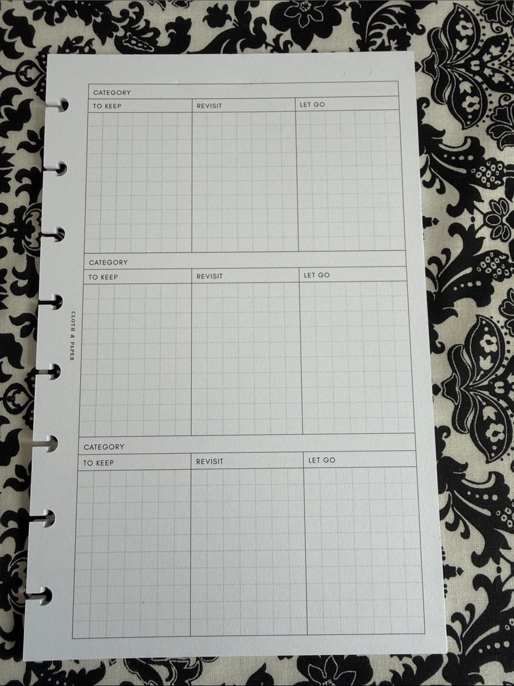Cloth & Paper Declutter Inserts - Picture 2 of 2